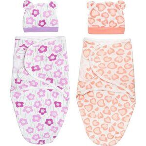 Reborn Baby Doll Clothes Blanket Hat Set Fits 17 to 22 Inch Baby Dolls